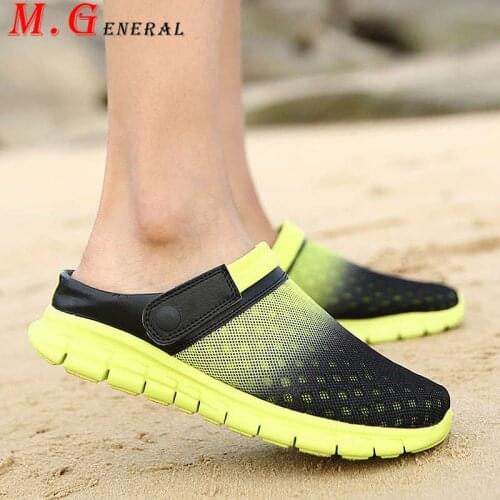 Beach Sandals Women 2020 Clogs Platform Shoes Big Size Casual Womens Slippers Hole Scarpe Donna Croc Couples Garden Shoes C72