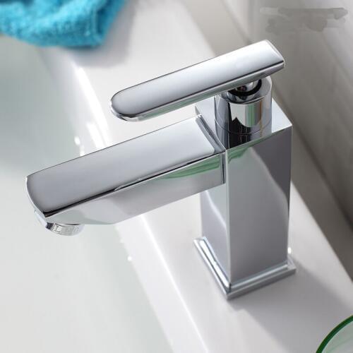 Basin Faucet Single Cold bathroom Basin faucet Decked Brass Chrome Out door tap