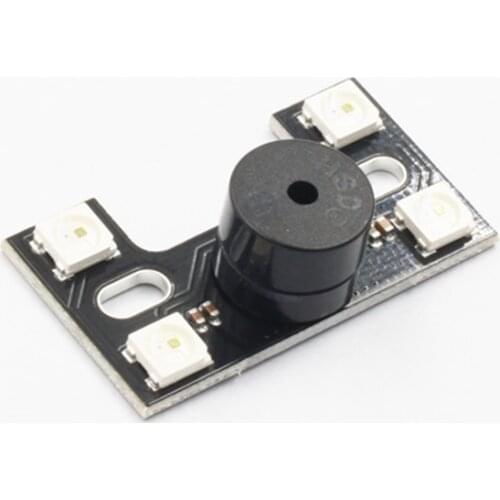 Specification: Brand name: Lantian Item name: WS2812B LED + 5V Active Buzzer Voltage: 4.5~5.2V Size: 36.5X 20mm Weight: 4g Feat