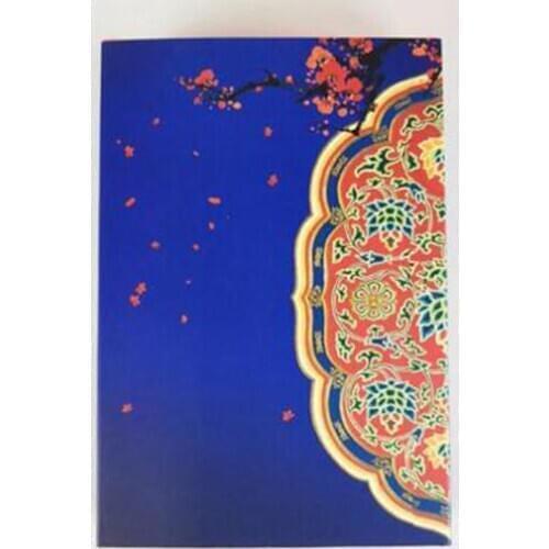 100pcs Traditional Chinese Style Paper Gift Mooncakes Boxes Wedding Party Paper Cake Packing Box #M9125