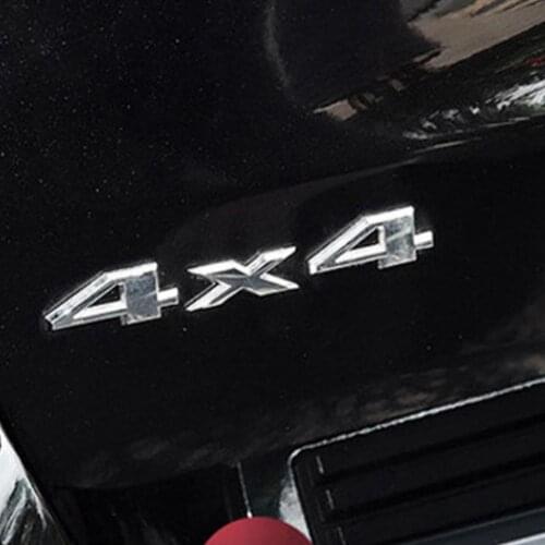 4X4 Car Sticker Metal Car Logo Body Sticker Decorative Sticker Car Styling Accessories For Frod Bmw Lada Honda Audi Toyota
