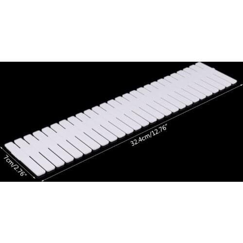 8pcs Adjustable Clapboard Drawer Divider Partition Storage Organiser Wardrobe Closet Separator For Underwear Socks Belt