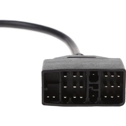 G99F 22 Pin To 16 Pin Female OBD2 Cable Connector Adapter for toyota Diagnostic Tool