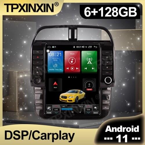 128G Android 11 Tesla IPS Screen Car Radio For Jaguar F-pace 2016 - 2019 Auto Multimedia DVD Player Navigation Stereo GPS 2 din