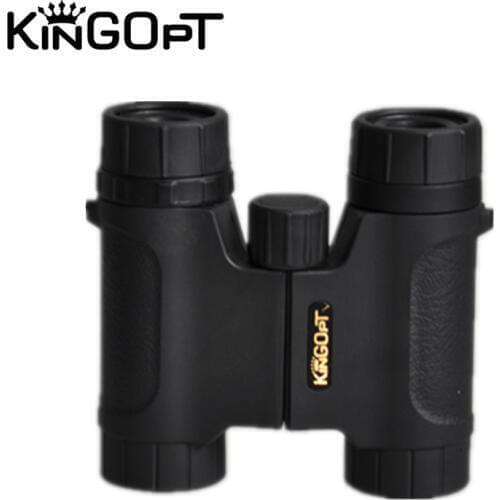 KINGOPT 6x28 Binoculars Portable Nitrogen-filled Waterproof HD Wide-angle Binocular Telescope Outdoor Camping Hiking Observing