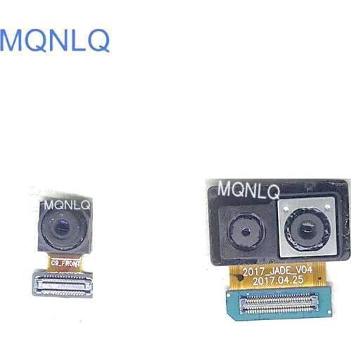 C8 C7100 Front small facing Small Camera/ Back Camera Rear Big camera For Samsung Galaxy C8 C7100 MQNLQ