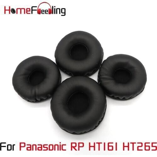 Homefeeling Ear Pads for Panasonic RP HT161 HT26 Headphones Super Soft Velour Ear Cushions Sheepskin Leather Earpads Replacement