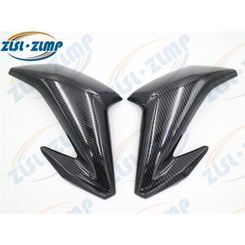 Kawasaki Z900 2017 - 2019 17 18 19 For Carbon Fiber Color Gas Tank Side Trim Insert Cover Panel Fairing