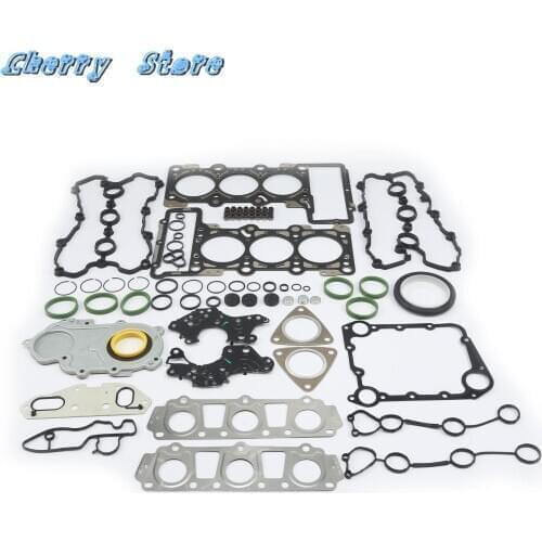 For Audi A4 S4 Avant Quattro 2005--2008 2.4L Left & Right Cylinder Head Gasket Set Engine Repair Kit 06E 103 149 P 06E 103 148 P