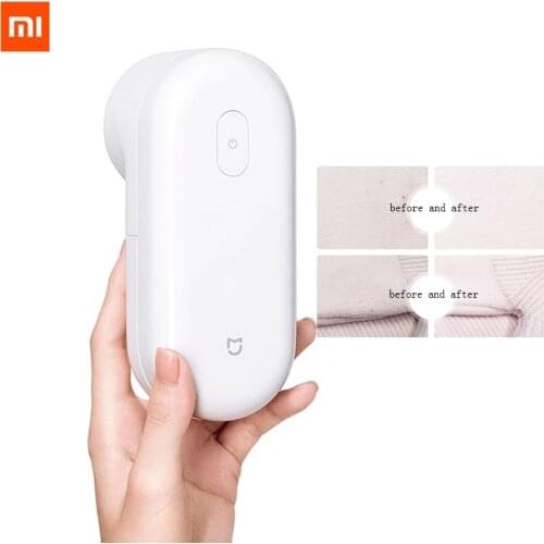 Original Xiaomi Mijia Lint Remover Hair Ball Trimmer Sweater Remover 5 leaf cutter head Motor Trimmer With small brush inside