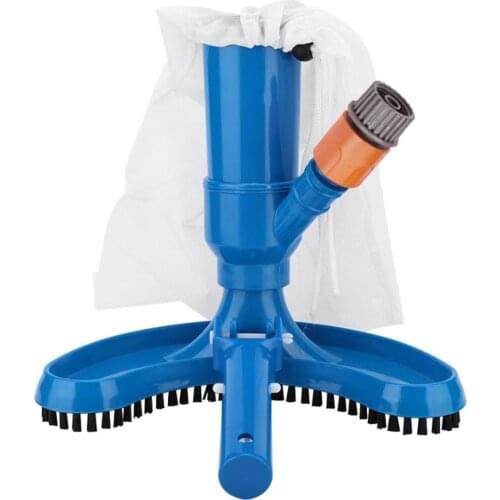 Swimming Pool Vacuum Cleaner Cleaning Disinfect Tool Semicircular Suction Head Pond Fountain Spa Pool Vacuum Cleaner Brush
