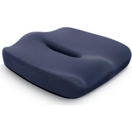 Non-Slip Memory Foam Seat Cushion for Back Pain Coccyx Orthopedic Car Office Chair Wheelchair Comfortable Elastic Cushion