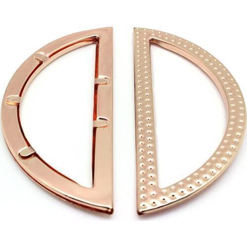 134.5mm Semi-circular hollow metal handle gold metal hardware handle accessories