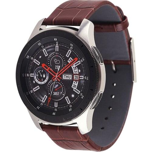 Leather Watch Strap For CK Watch band for Samsung Galaxy Watch/moto360 II Watch Band Quick Release Watchband Wrist Strap 14-24MM