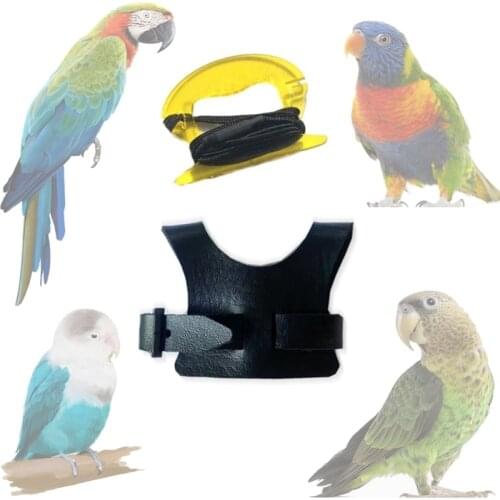 Bird Harness Bird Harness Parrot Harness and Parrot Harness Leather Bird Rope Adjustable Training Design Anti-bite