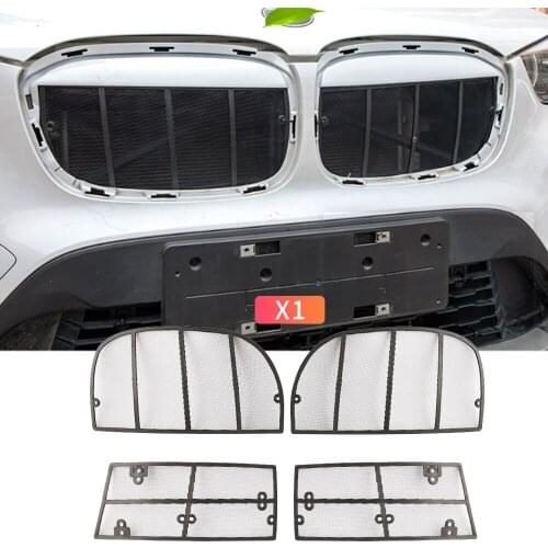 For BMW X1 2016 2017 2018 2019 Steel Front Insect Grill Net Screening Mesh Protect Cover Accseeories