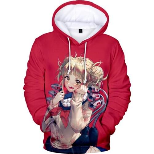 Hoodie Sweatshirt 3D Print My Hero Academia Hoodies Men Women Casual Boys/girls Plus Size Hoodie Harajuku Tops Children Clothes