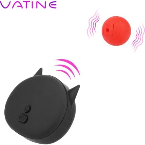 VATINE Wild Wireless Remote Control Set Vibrator Vbration Beads 10 Frequency Body Massager Adult Products Adult Sex Games