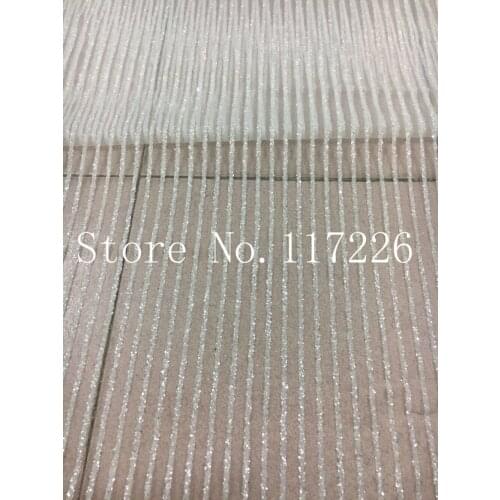 5yards New material mesh tulle hand print glitter lace fabric with high quality