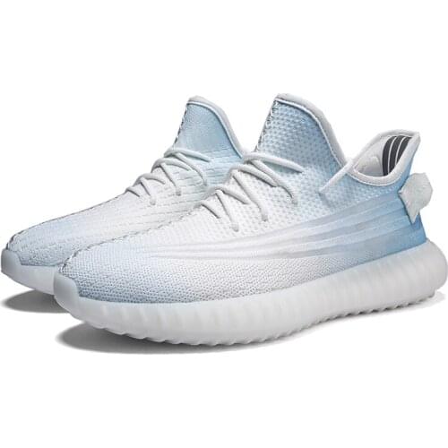 A90 New Fashion Comfortable Breathable Flat Bottom with Color Round Head Lace Mesh Mesh Shoes Sports Leisure Shoes Upper Shoes