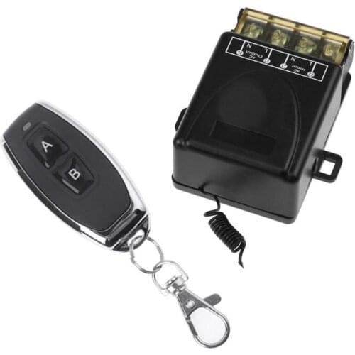 AC 220V High Power 1 CH Remote Control Relay Switch Controller for Pump Garage Door/street lamp/Remote water pump