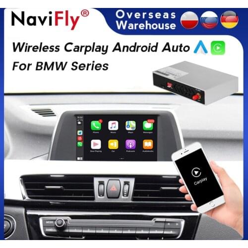 Android Sytem Wireless CarPlay Car Radio Multimedia GPS Android Auto For BMW 3 Series E90 E91 E92 E93 5 Series E60 E61 Link