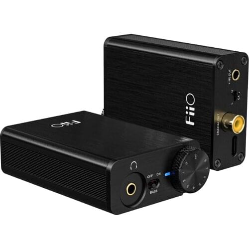 FIIO E10K TYPE-C USB DAC AMP XMOS XUF208 PCM5102 Decoding for PC Computer headset power amplifier hifi sound card Mini desktop
