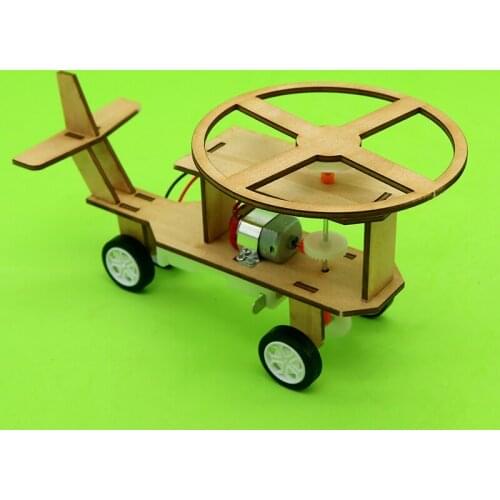 DIY technology small production of electric helicopter steam education manual assembling model materials