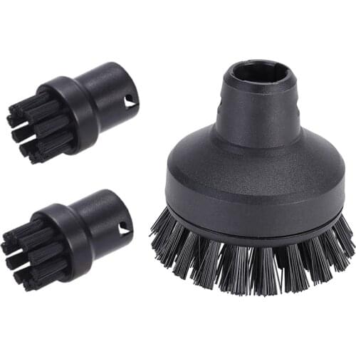 For Karcher SC1 SC2 SC3 SC4 Large Round Brush Cleaning Brush for Steam Cleaner Absolute Attachment
