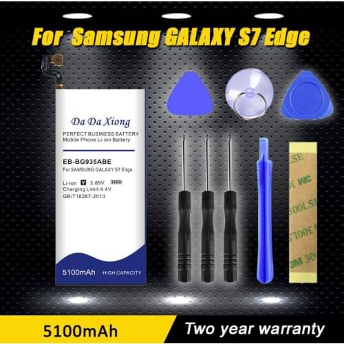 New High quality 4850mAh EB-BG935ABE Li-ion Phone Battery for Samsung GALAXY S7 Edge G935F G9350 G935 Phone +Free shipping