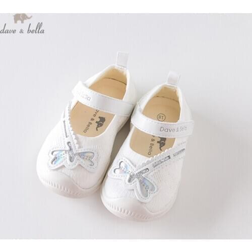 DB13736 Dave Balla summer fashion baby girls cartoon letter sneakers gym brand shoes casual shoes