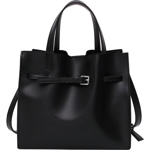 2020 new INS European fashion large-capacity shoulder bag simple handbag wild Messenger bag Tote bag ladies bag