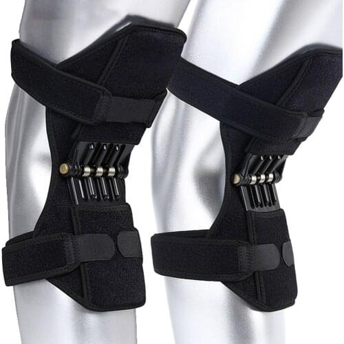 Support Knee Pads Breathable Non-slip Lift Knee Pads Powerful Rebound Spring Force Knee Booster Braces & Supports