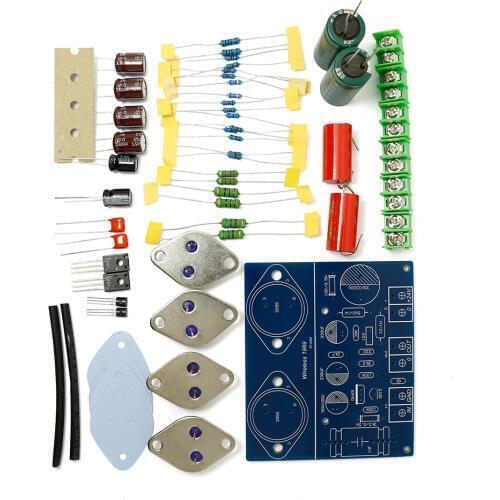 ST2N3055 New Original JLH 1969 Two Channels Simple CLASS A Preamp Power Amplifier DIY kit Transistor Amplifiers Board