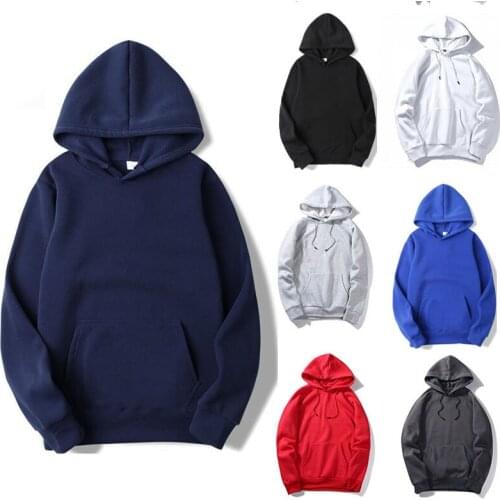 Loose Long Sleeves and Cashmere Hoodie for Couples in Autumn and Winter