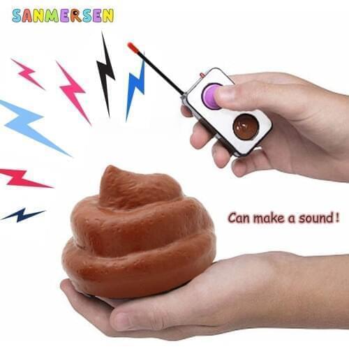 Hilarious Remote Control Speed Poo Car for Kids Joke Prank Toys for Family Games Fun Party RC Drive Spin Birthday Toys