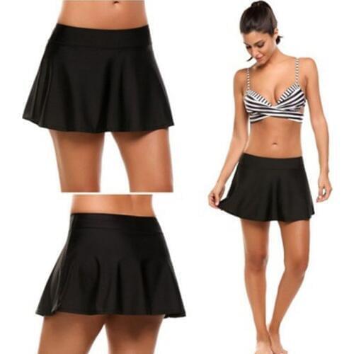 Ladies Midi Skirts Sexy Girls Mini Short Skirts Summer Women Tennis New Skirt Elastic Waist Faldas Saia Feminina