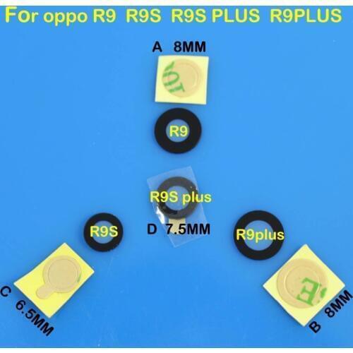 New replacement back rear camera glass lens cover for OPPO R9 R9M R9TM PLUS R9S R9SM R9SPLUS R9PLUS with adhesive glue gape