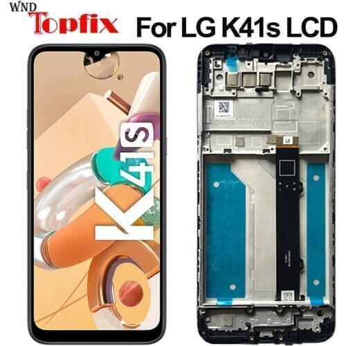 6.55" For LG K41S LCD LMK410EMW LMK410HM Display Touch Screen Digitizer Assembly Replacement Accessory For LG K41S LCD