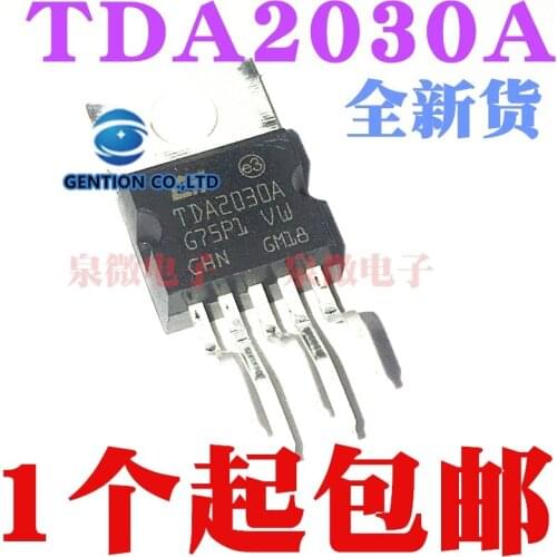 10PCS TDA2030 TDA2030A TO220-5 in stock 100% new and original
