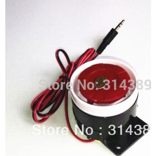 2PCS Wired Security Alarm Siren Horn Speaker 110dB for Home PTSN GSM Alarm System Security Accessories 12VDC RS-89