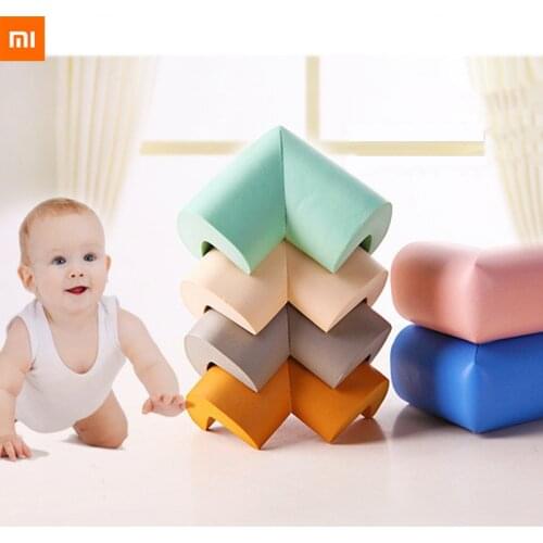 4Pcs Xiaomi JordanJudy Children Protection Corner Soft Table Desk Children Safety Corner Baby Safety Edge Guards FurnitureCorner