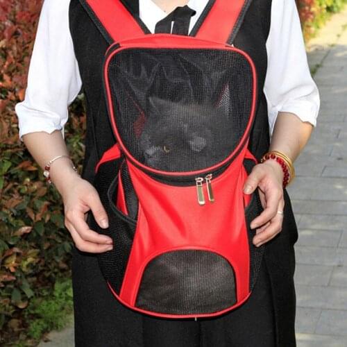 50% Hot Sales!!! Portable Fashion Padded Pet Carrier Backpack Dog Cats Breathable Travel Mesh Bag