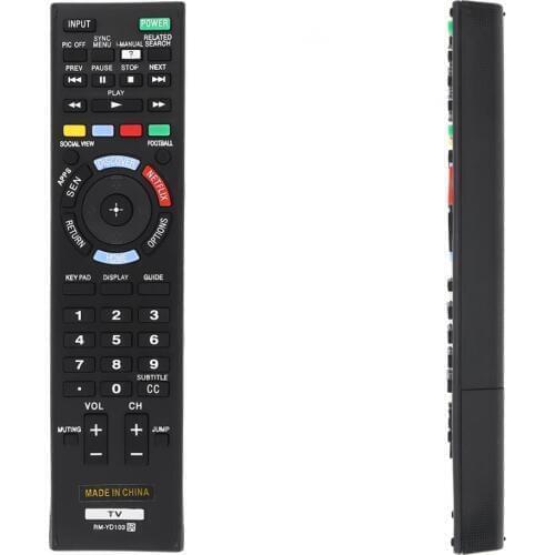 ABS IR 433MHz Replacement TV Remote Control Suitable for Sony RM-YD103 / KDL-40HX750 / KDL-46HX750 / 40W580B