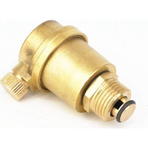 1/2" BSP Male Thread Automatic Air Vent Valve 110 degrees celuis PN 1.6 Mpa for Heating service pipe