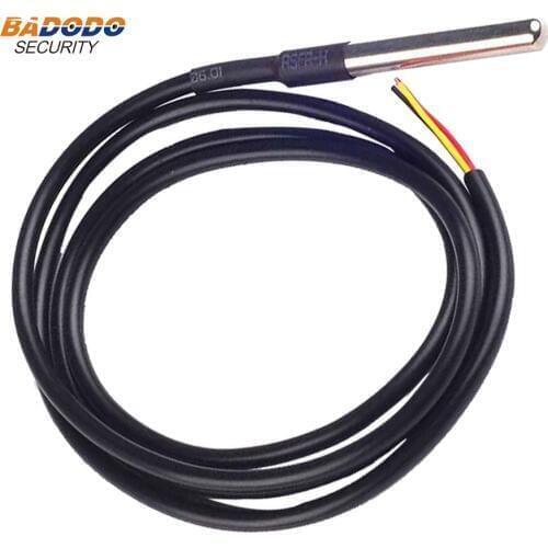 Badodo Temperature Sensor Waterproof Temperature Transducer Temp Probe Temperature Alarm system Temperature Monitoring DS18B20