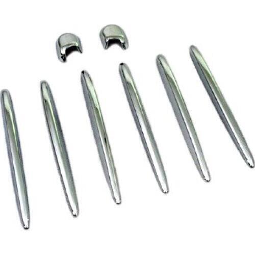 Free Shipping car styling Chrome Hood Vent Trim Covers for Mercedes Benz W164 ML Class