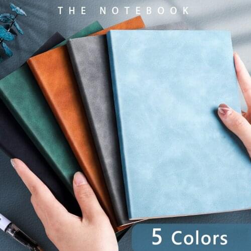 Notebook A5 Thicken Business Notepad PU Leather Diary Notebooks And Journals 420/200 Pages Work Note Book School Office Supplies