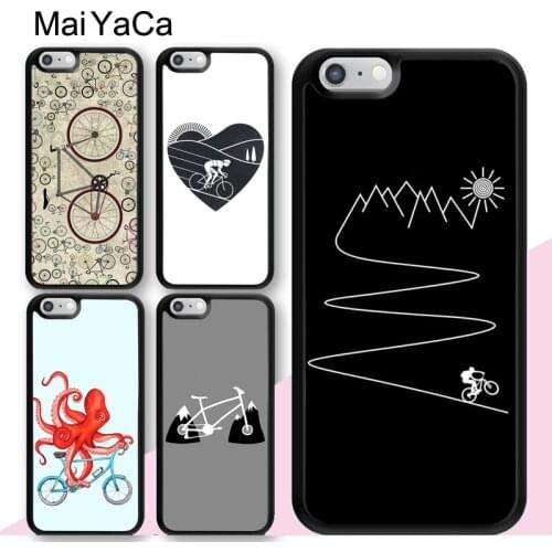 MaiYaCa Love Cycling Road Bike Case For iPhone 12 mini 11 Pro Max SE 2020 6S 7 8 Plus 5S XS Max XR X Back Cover Coque