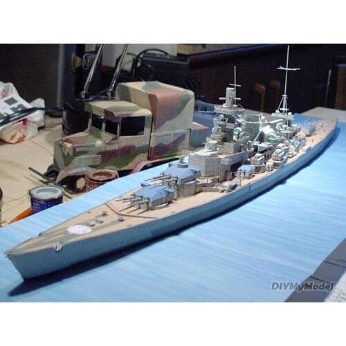 DIYMyModeI Shanhorst, Germany DIY Handcraft Paper Model Kit HandmadeToy Puzzles Gift Movie prop